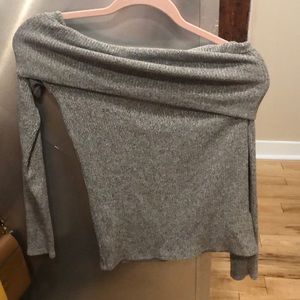 Off shoulder sweater